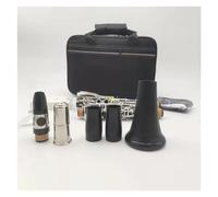 Clarinet Musical Instrument 17 Key Falling Tune B Bakelite Pipe Body Clarinet Woodwind Instrument With Case Accessories