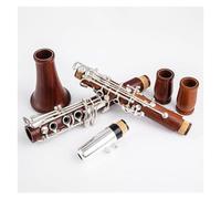 Clarinet Musical Instrument 17 Keys Bb Tone Redwood Body Silvering Keys Clarinet Instruments With Storage Case