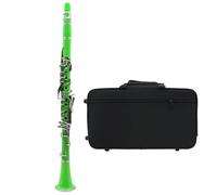Clarinet Musical Instrument 17 Keys Colorful Clarinet Professional Bb Tone ABS Resin Clarinet Woodwind Instrument(D)