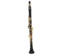 Clarinet Musical Instruments Ebony Clarinet With Black Gold 17 Key Bass B-Tone For Adult Beginner Practice Playing