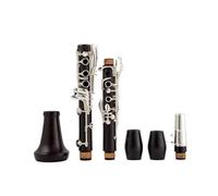 Clarinet Musical Light and easy to hold Professional Ebony Clarinet bB tune 17 Key Silver plated copper Solid wood clarinet