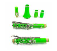 Clarinet Musical Light green Clarinet 17 Key Bb Body Clarinette School Band Orchestra clarinet