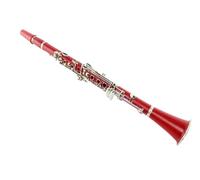 Clarinet Musical Lightweight and easy to hold performance-level instrument red clarinet 17-key B flat clarinet