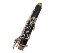 Clarinet Musical Music Fancier Club Bakelite A Clarinets VINTAGE Professional Clarinet Silver Plated Keys 17 Keys With Case Mouthpiec