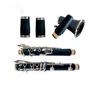 Clarinet Musical Musical Instrument Clarinet A-tone Bakelite Resin Wind Instrument Beginners' Favorite Easy to Play