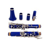 Clarinet Musical Navy blue Clarinet Bb Clarinet 17 Key Clarinette Nickel PlatedBody Material