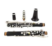 Clarinet Musical Orchestra clarinet G Tune Ebony Clarinet Silver Plated Keys Clarinet(M202)