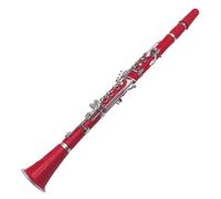 Clarinet Musical Performance-level B-flat clarinet B-flat clarinet Colored clarinet clarinet instrument light box(Red)