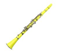 Clarinet Musical Performance-level B-flat clarinet B-flat clarinet Colored clarinet clarinet instrument light box(Yellow)