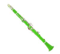 Clarinet Musical Performance-level musical instrument clarinet Green clarinet ABS resin 17 keys