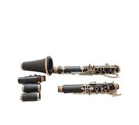 Clarinet Musical Performance type nickel silver plated B flat clarinet instrument is quick to respond and has good elasticity