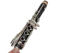 Clarinet Musical Precise aperture design Clarinets Professional Clarinet Silver Plated Keys 17 Keys With Case Mouthpiec A Tone