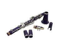 Clarinet Musical Professional B Flat Clarinet Bb17 Keys Purple Clarinet for Beginner