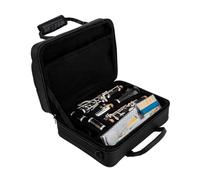 Clarinet Musical Professional Bb Clarinet Ebony Clarinets Ebony Wood Silver Plating Key Musical Instruments Case Mouthpiece Reeds