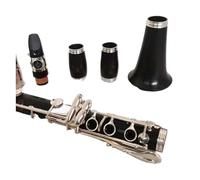 Clarinet Musical Professional Bb Clarinet Ebony Clarinets silver Plating Key sound quality smooth breath