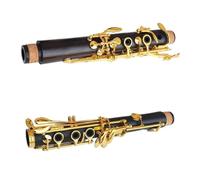 Clarinet Musical Professional Ebony Clarinet Bb 17 Key Silver plated copper Grenadilla Klarinet Key MaterialCopper-Nickel