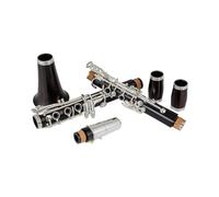 Clarinet Musical Professional Ebony Clarinet Falling Tune B 17 Key Silver plated copper Solid wood clarinet
