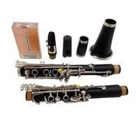 Clarinet Musical Professional playing Clarinet Clarinets Silver Plated Keys 17 Keys With Case Mouthpiec A TONE