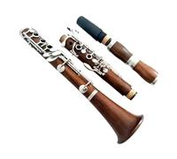 Clarinet Musical Professional Rosewood Clarinete Nickel Plated Bb 17 Key Clarinete for comfort and playability