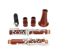 Clarinet Musical Red Wood 17 Key Bb Clarinet Rosewood Silvering A5