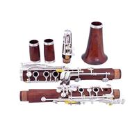 Clarinet Musical Red Wood Professional Clarinet 18 Keys Bb Rosewood Silvering