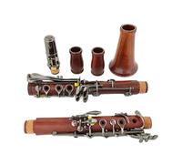 Clarinet Musical Red Wood Professional Clarinet Bb Rosewood Black nickel plating Keys Solid Wood