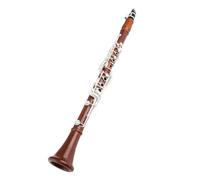 Clarinet Musical Red Wood Professional Clarinet Bb Rosewood Clarinet Silvering keys Solid wood B-flat Klarnet
