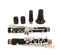 Clarinet Musical Red Wood Professional Clarinet Rosewood bB Gold-plated 17 Keys not easy to deform