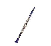 Clarinet Musical Royal blue ABS Clarinet Nickel Plated Bb17keys Instrument