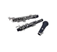 Clarinet Musical Silver Bass Clarinet Plated C Key 17 keys Silverkeys Tone C clarinet