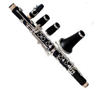 Clarinet Musical Stage Performance Instruments Nickel-plated 17 Key Bb Bakelite Clarinet