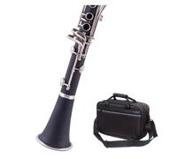 Clarinet Musical Synthetic wood B-key 17-key clarinet flat clarinet instrument beginner entry-level examination professional performance
