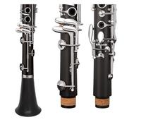Clarinet Musical Synthetic woodwind body clarinet clarinet instrument 17 keys B flat key beginner professional player pass