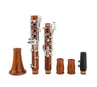 Clarinet Musical Wood Professional Clarinet Bb Rosewood Silvering Keys Solid Wood Performance grade instruments