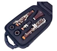 Clarinet Professional Clarinet C 17 Keys Silver Plated