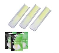 Clarinet Reeds Set of 3 Synthetic Resin Construction Humidity Resistant U-Shape Design with Cases for Daily Practice Strength 1.5 2.0 2.5(Strength 1.5)