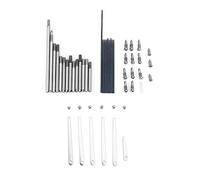 Clarinet Repair Kit, 60Pcs Clarinet Maintenance Replacement with Rollers Springs Screws, Needles, Metal Replacement Accessories