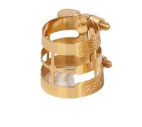 clarinet Repair Parts Replacement Accessory 1 Piece Metal Bb Clarinet Ligature Bakelite Mouthpiece Ligature Bb Clarinet Ligature Clip For Bb Clarinet Mouthpiece(B)