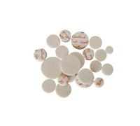 clarinet Repair Parts Replacement Accessory 1 Set 21 Button Bb Clarinet Sound Hole Button Casing Pad Gasket Total 21pcs