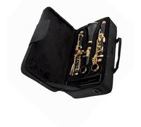Clarinet Set 17-key Double-section Bakelite Clarinet Beginner Professional Gold Plated Introduction To Clarinet Instruments