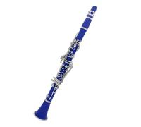 Clarinet Set Sky Blue Bb Clarinet B-flat Beginner Clarinet For School Orchestras Adults With Hard Shell Bracket Gloves(Set)