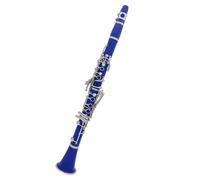 Clarinet Set Sky Blue Bb Clarinet B-flat Beginner Clarinet For School Orchestras Adults With Hard Shell Bracket Gloves(Clarinet)