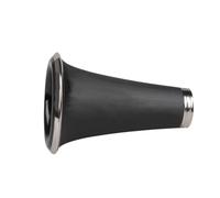 Clarinet Speaker Tube Replacement for B Flat Clarinet, Black Bakelite | Smooth Edges and Finish, Safe Fitting for Broken Bells, Suitable for Repair Technicians, Musicians, Lessons and Concerts