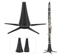Clarinet Stand Bracket, Foldable 5Leg Holder Detachable Metal Stand Stable for Musical Instrument Placement Rack Accessory
