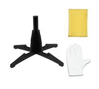 Clarinet Stand Folding Portable Clarinet Bracket Clarinet Holder Stand Woodwind Instruments Stands Hanger (Color : Clainet stand bk)