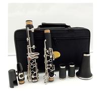 Clarinets Bb Matte ABS Resin Bakelite Clarinet Mouthpiece 4C Included Case + Reeds Beginner Clarinet