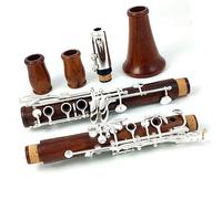 Clarinets Musical Instrument Student Beginner Playing The Clarinet Bb Wood Silvering Keys