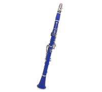 Clarinets Sky Blue B Flat Clarinet With ABS Silver Plated Keys(Type 1)