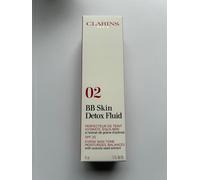 Clarins BB Skin Detox Fluid 02 Medium 45ml BNIB