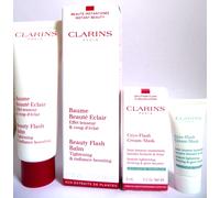 CLARINS Beauty Flash Balm 50ml FULL SIZE + Free Cryo-Flash Cream-Mask 8ml